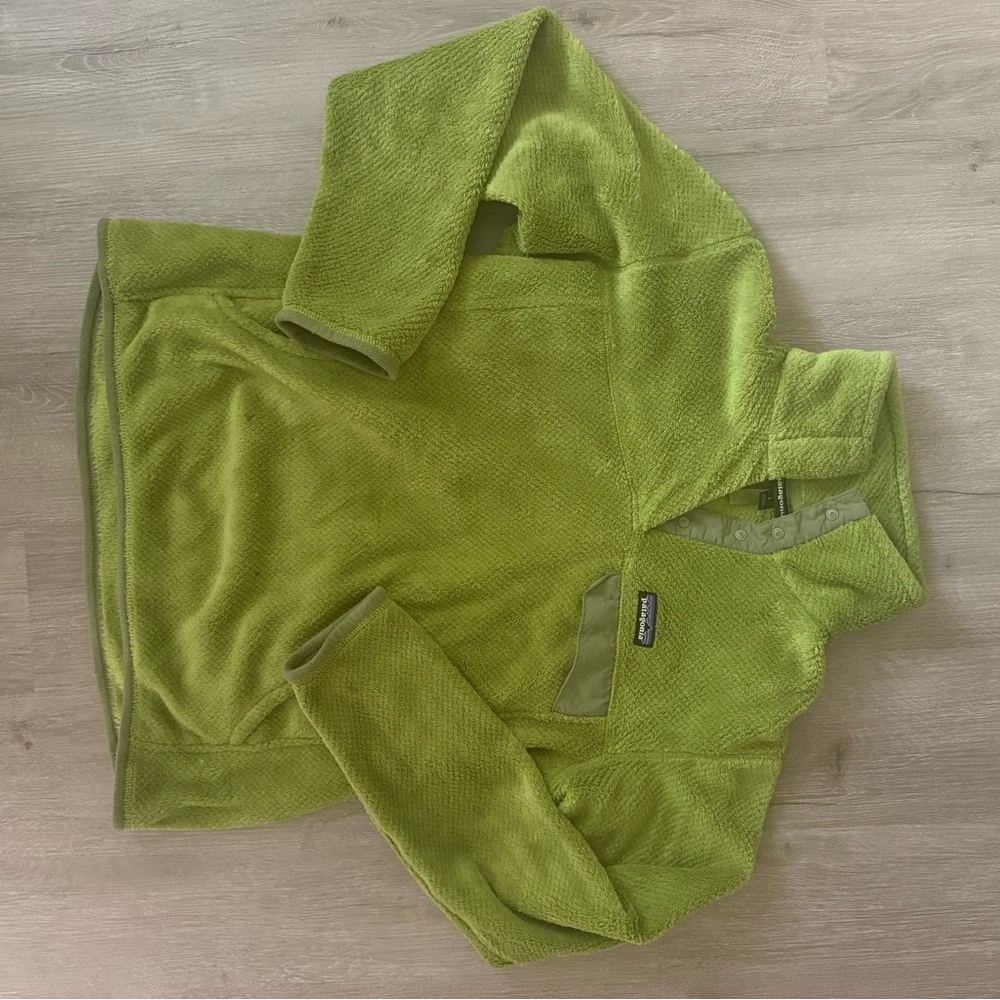 Patagonia Women's Green Re-Tool Snap-T Pullover M